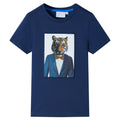 Kinder-Kurzarmshirt Mehrfarbig 128