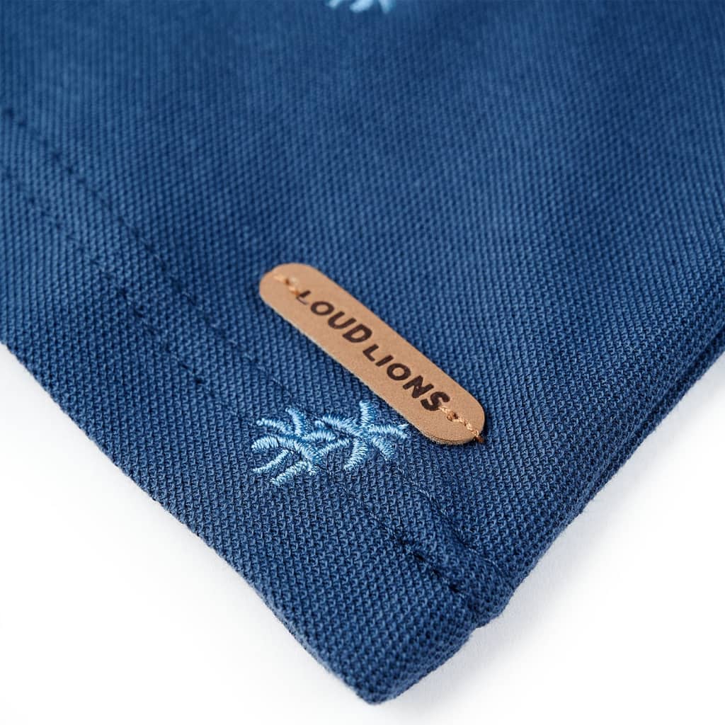 Kinder-Poloshirt Dunkelblau 140