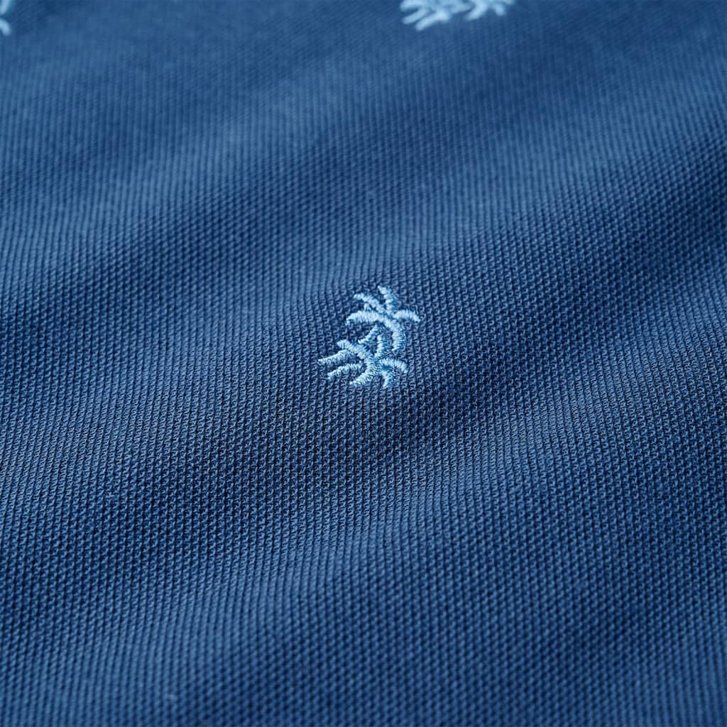 Kinder-Poloshirt Dunkelblau 140