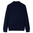 Kinder-Sweatshirt mit Reißverschluss Marineblau 104