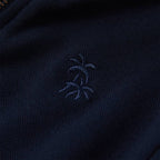 Kinder-Sweatshirt mit Reißverschluss Marineblau 104