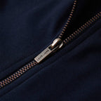 Kinder-Sweatshirt mit Reißverschluss Marineblau 116
