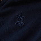 Kinder-Sweatshirt mit Reißverschluss Marineblau 116