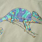 Kinder-Kurzarmshirt Hellkhaki 104