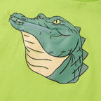 Kinder-T-Shirt Limette 128