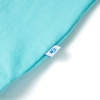 Kinder-T-Shirt Aquablau 116