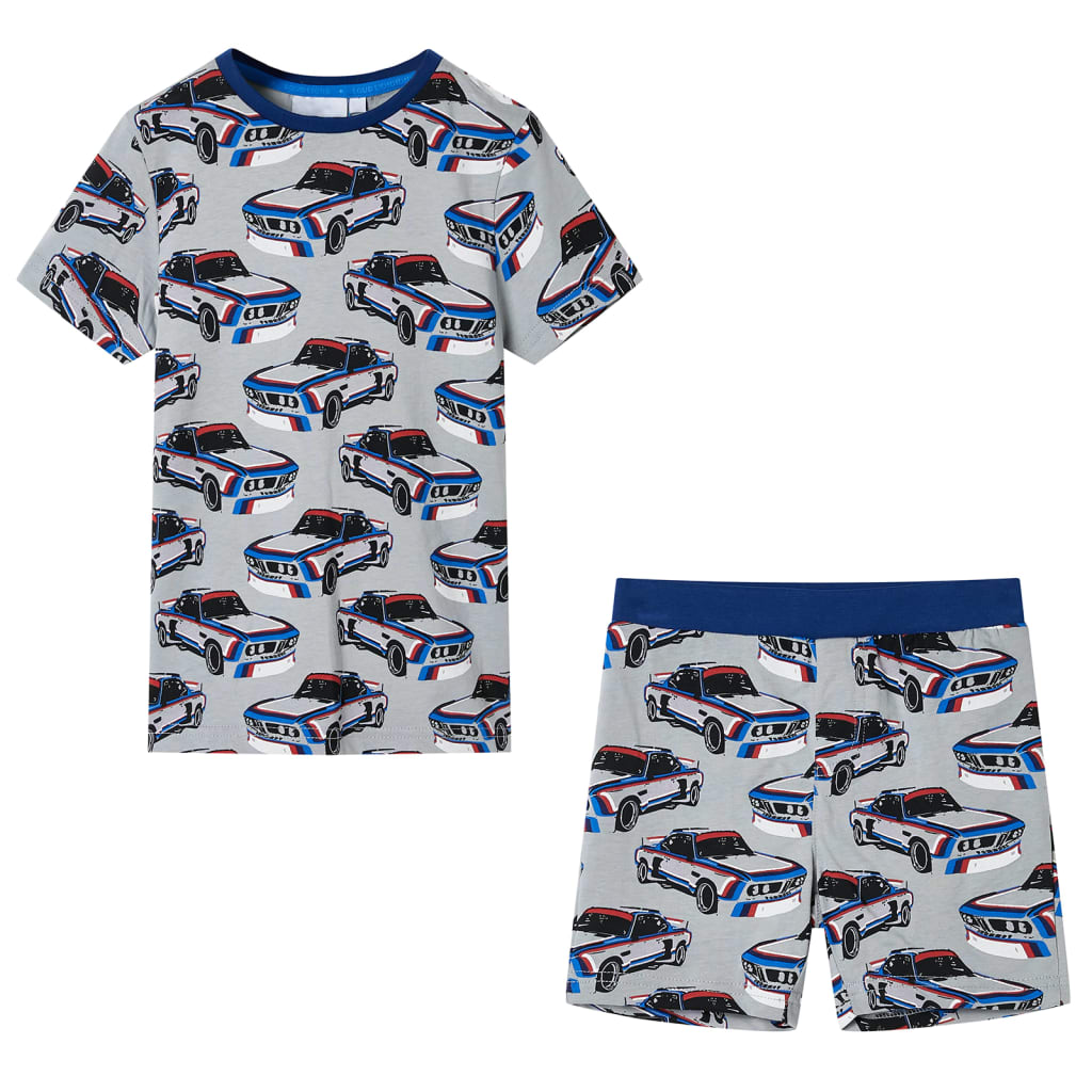 Kinderpyjama mit Kurzen Ärmeln Hellrosa 104