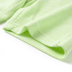 Kindershorts mit Kordelzug Neongelb 140