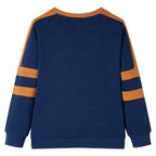Kinder-Sweatshirt Indigoblau 104