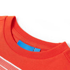 Kinder-Langarmshirt Hellorange 128