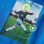 Kinder-Langarmshirt Kobaltblau 140