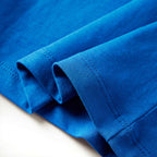 Kinder-Langarmshirt Kobaltblau 140