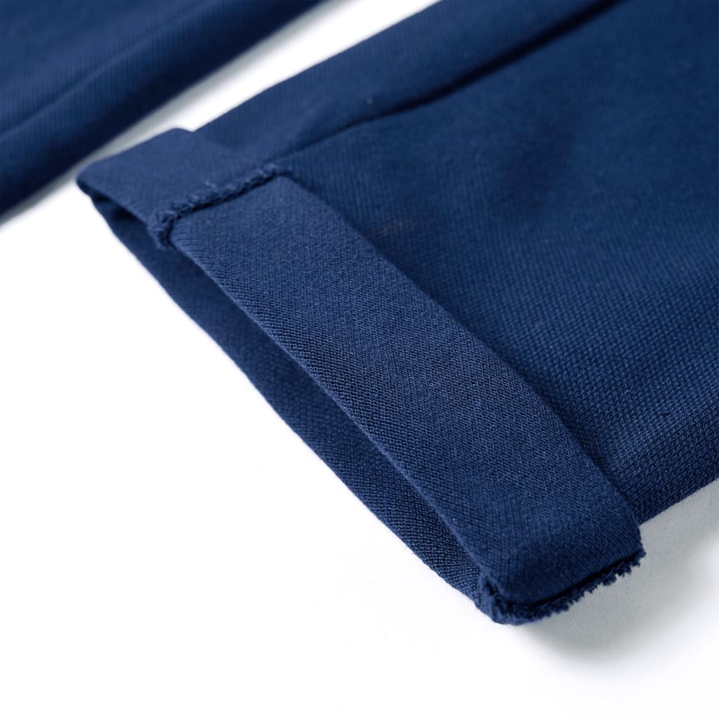 Kinderhose mit Kordelzug Marineblau 116