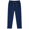 Kinderhose mit Kordelzug Marineblau 128
