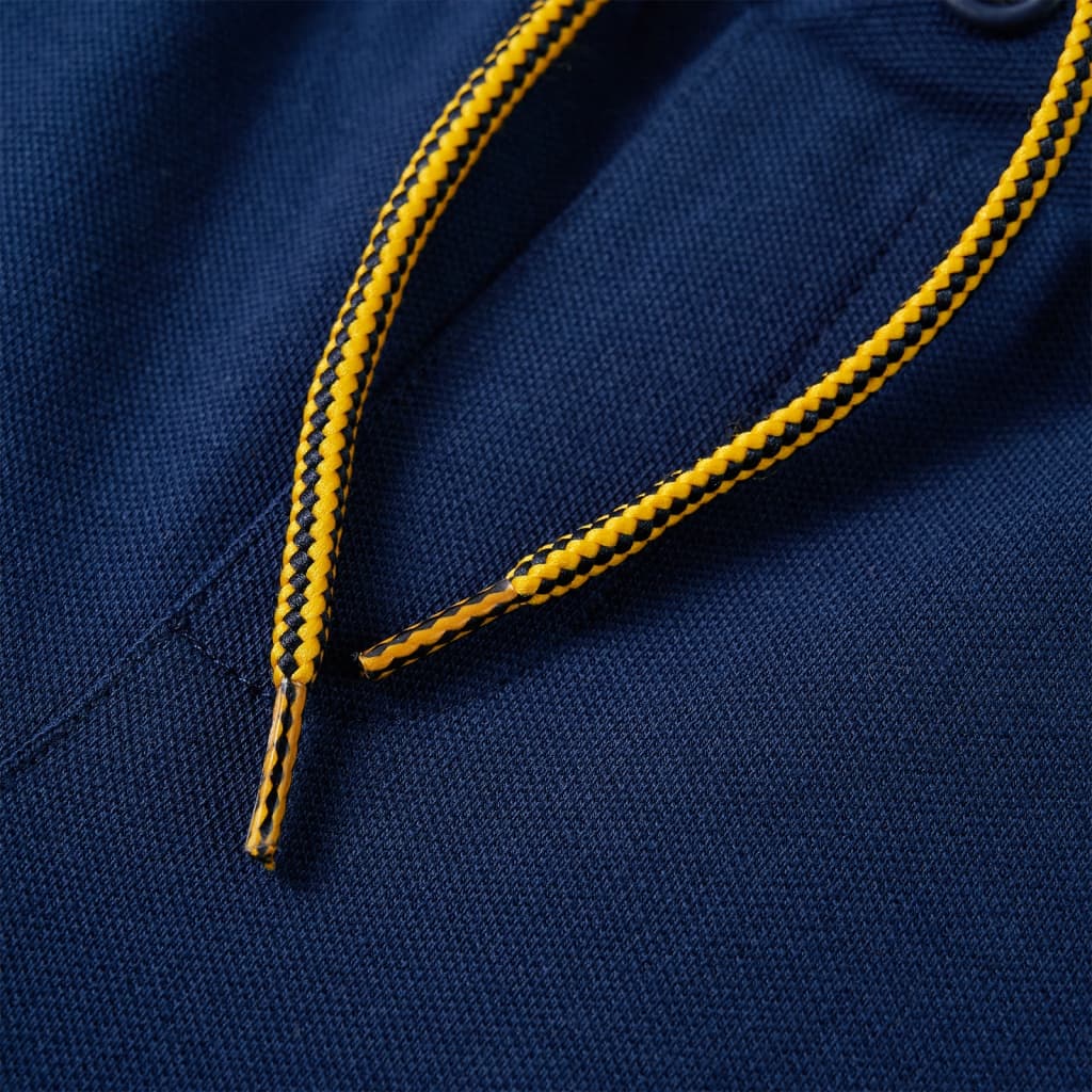 Kinderhose mit Kordelzug Marineblau 128