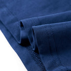 Kinder-Langarmshirt Jeansblau 128