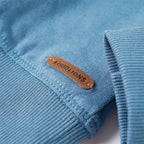 Kinder-Sweatshirt Mittelblau 92
