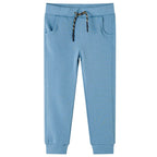 Kinder-Trainingshose Mittelblau 104