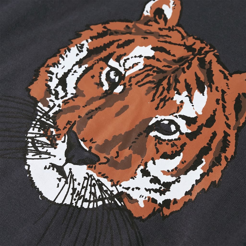 Kinder-Langarmshirt Anthracite 92
