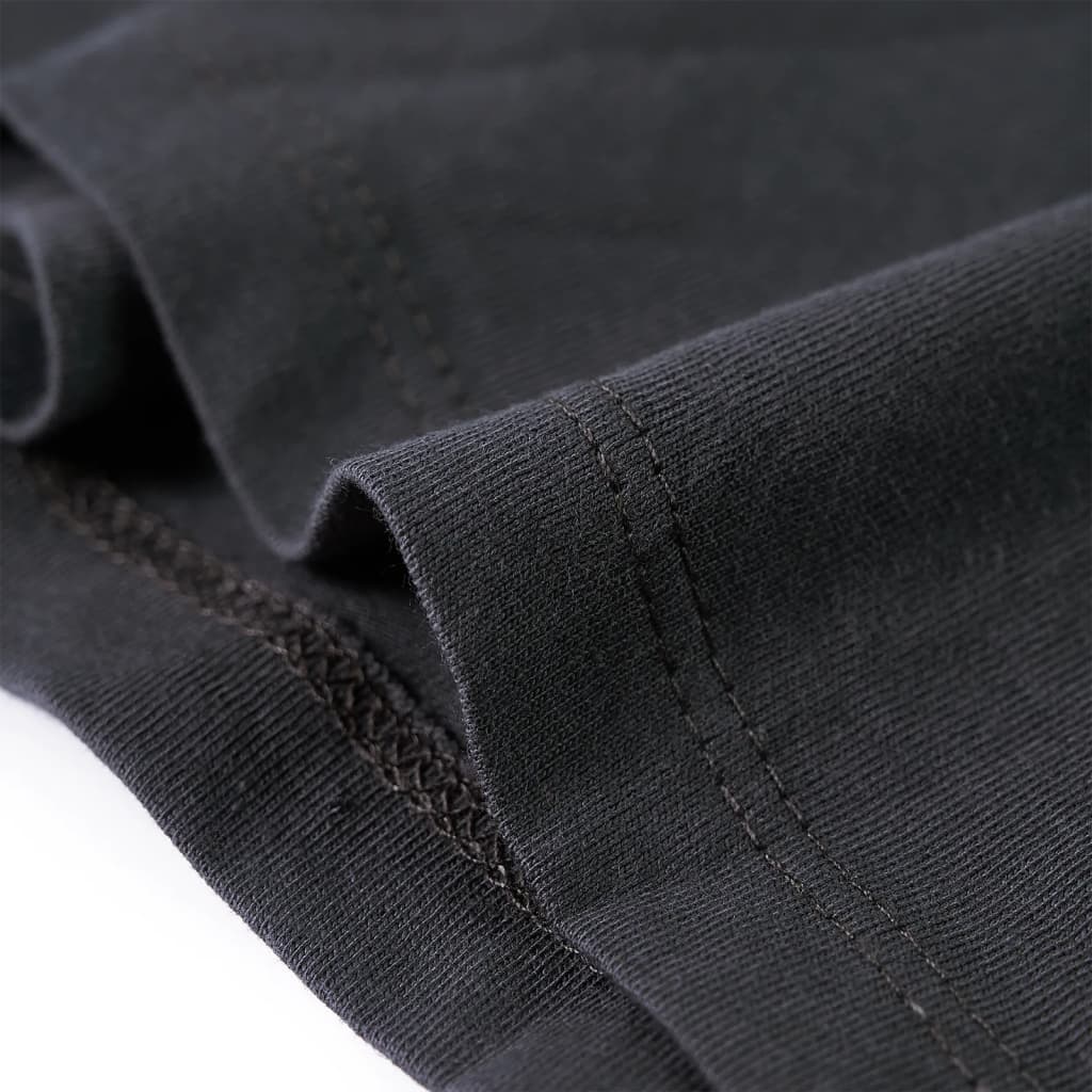 Kinder-Langarmshirt Anthracite 128