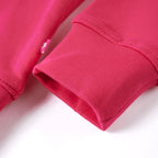 Kinder-Sweatshirt Knallrosa 140