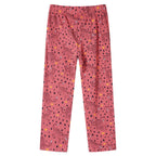 Kinderpyjama mit Langen Ärmeln Altrosa 104