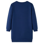 Kinder-Pulloverkleid Marineblau 104