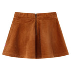 Kinderrock mit Taschen Cord Cognac 116