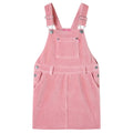 Kinder-Latzkleid Cord Hellrosa 92
