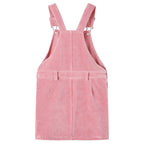 Kinder-Latzkleid Cord Hellrosa 104