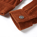 Kinderjacke Cord Cognac 116