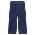 Kinderhose Cord Marineblau 92