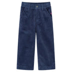 Kinderhose Cord Marineblau 92