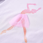 Kinder-Langarmshirt Helllila 140