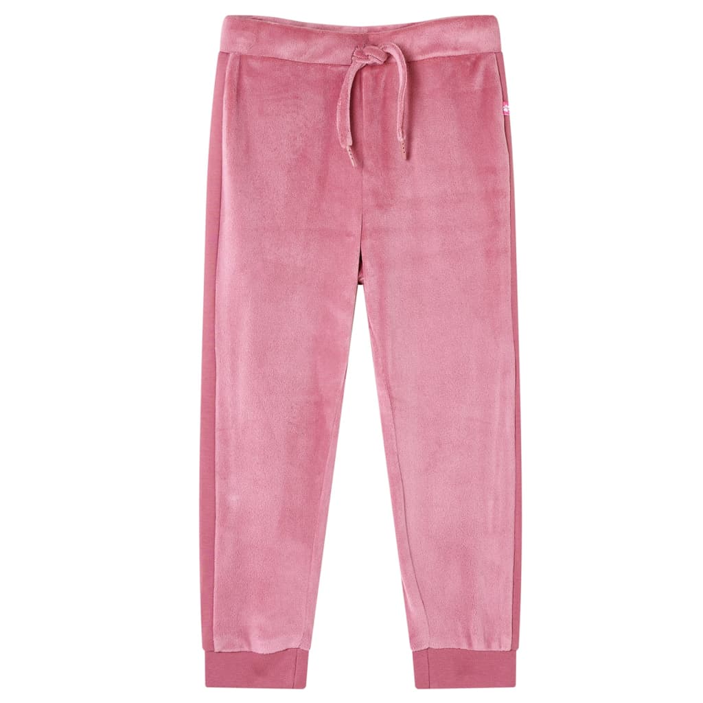 Kinder-Trainingshose Himbeerrosa 104