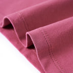Kinder-Langarmshirt Himbeerrosa 128