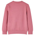 Kinder-Sweatshirt Himbeerrosa 140