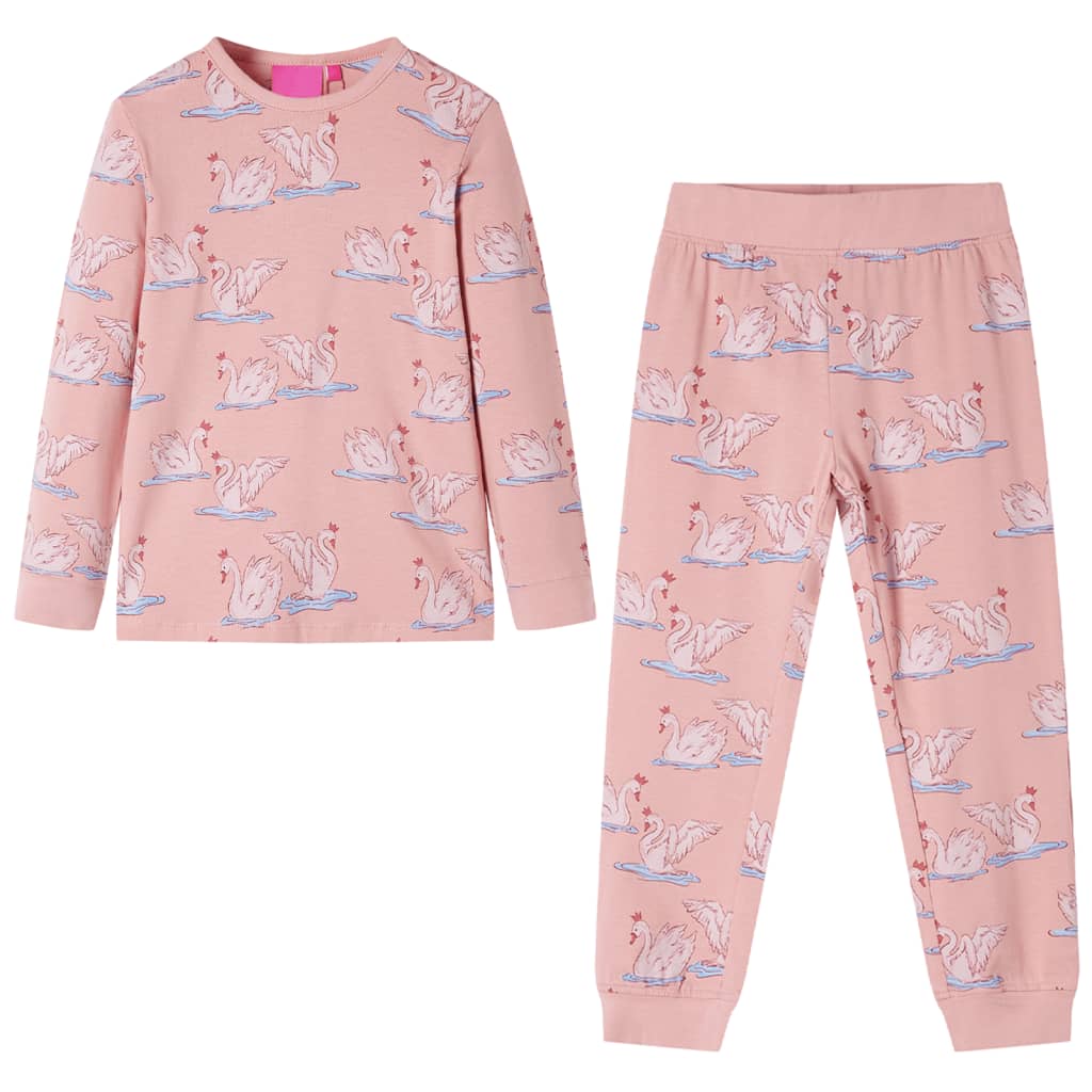Kinderpyjama mit Langen Ärmeln Khaki 116