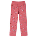 Kinderpyjama mit Langen Ärmeln Altrosa 128