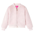 Kinderjacke Kunstpelz Zartrosa 104