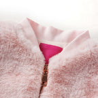 Kinderjacke Kunstpelz Zartrosa 104