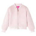 Kinderjacke Kunstpelz Zartrosa 128