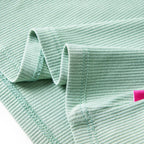 Kinder-Langarmshirt Halbrollkragen Dunkles Minzgrün 140