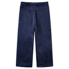Kinderhose Samt Dunkelblau 104