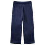 Kinderhose Samt Dunkelblau 116