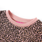Kinder-Pulloverkleid Mittelrosa 92