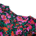 Kinderkleid mit Langen Ärmeln Knallrosa 116
