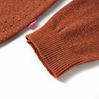 Kinder-Strickjacke Cognac 92