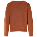 Kinder-Strickjacke Cognac 116