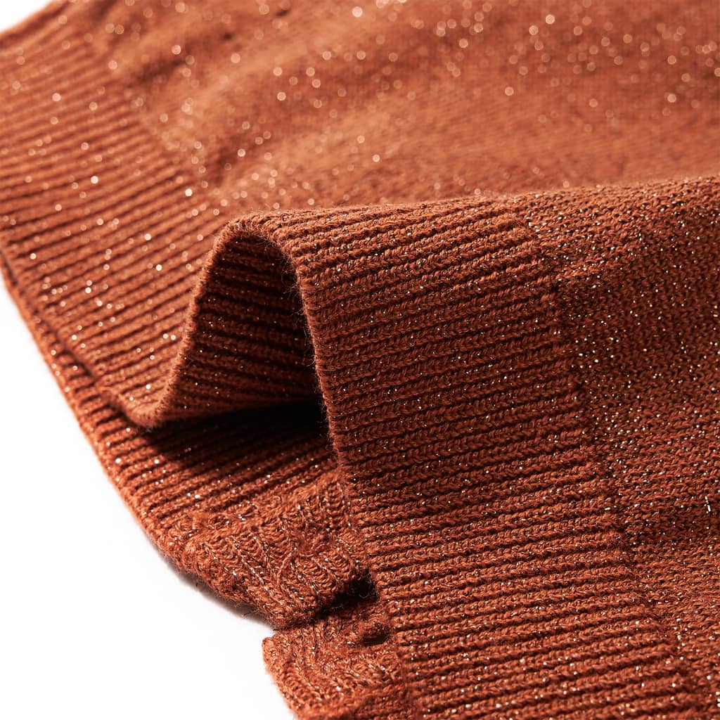 Kinder-Strickjacke Cognac 140